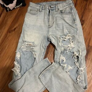 American Eagle Outfitters Light Blue Denim